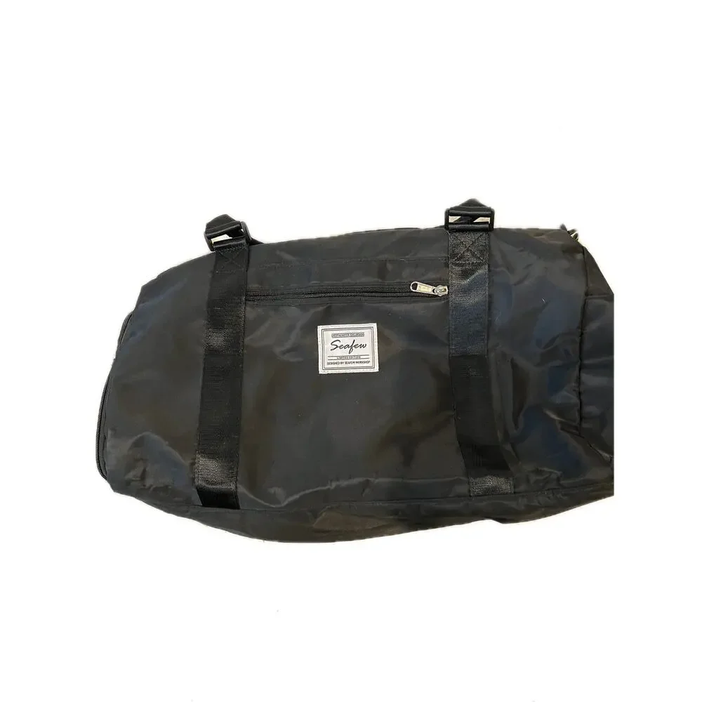 Seafew Black Duffel Bag 18